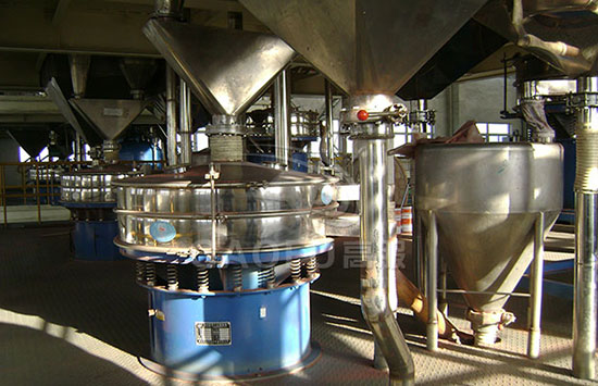 Vibrating sieve separator