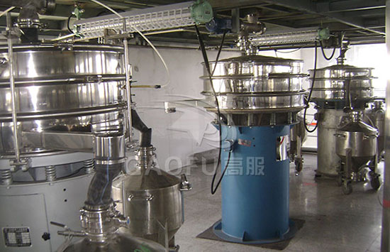 Vibrating sieve separator