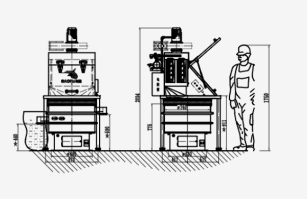 bulk bag dump station